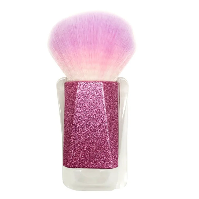 Nail Art Brush Nail Dust Cleaning Brushes Square Handle Acrylic Gel Polish Powder Clean Tool Makeup Brush Manicure Accessories 6