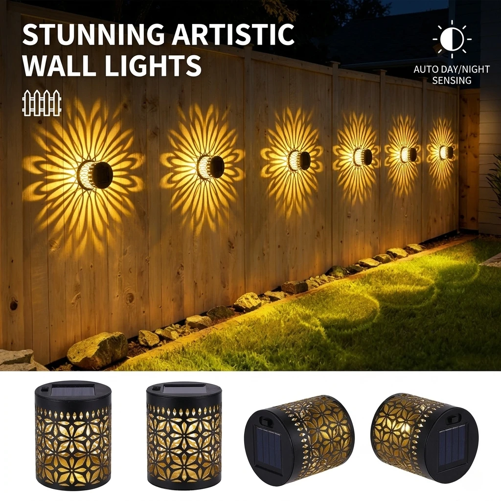 Solar Projection Wall Light 1
