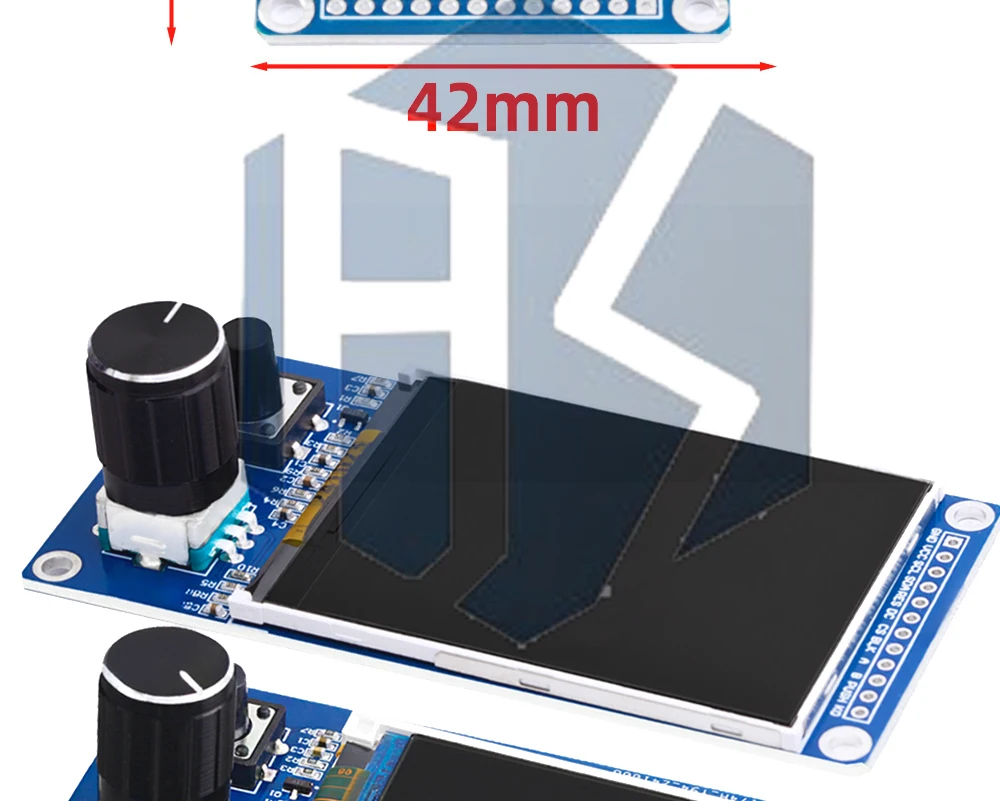 1,8-Zoll-/2,4-Zoll-TFT-LCD-Display mit kombiniertem EC11-Drehgebermodul und SPI-Schnittstelle ST7735S ST7789 für Arduino – Detail 17