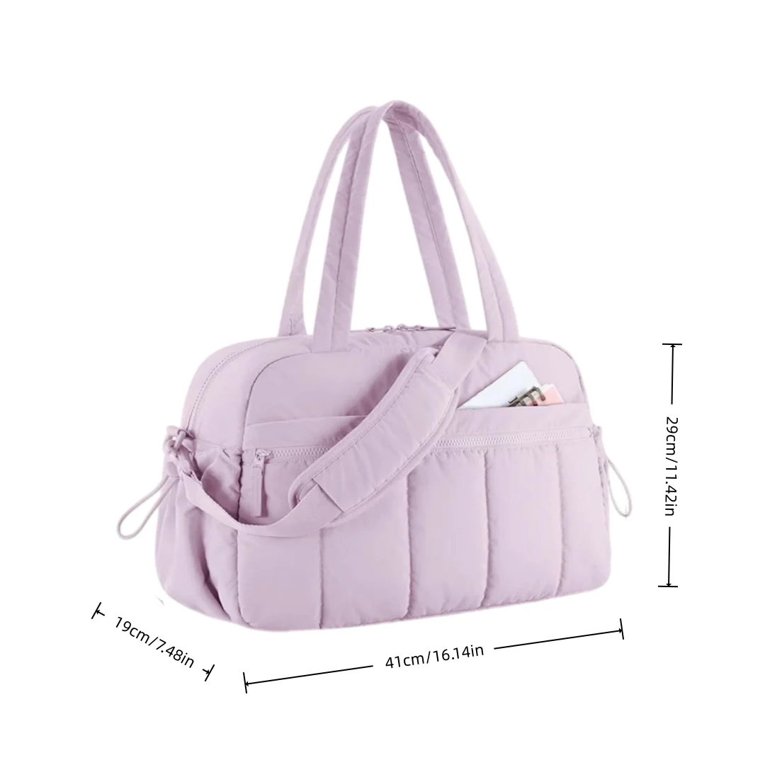 Versatile Waterproof Travel and Gym Toiletry Bag with Dry-Wet Separation and Large Storage Capacity
