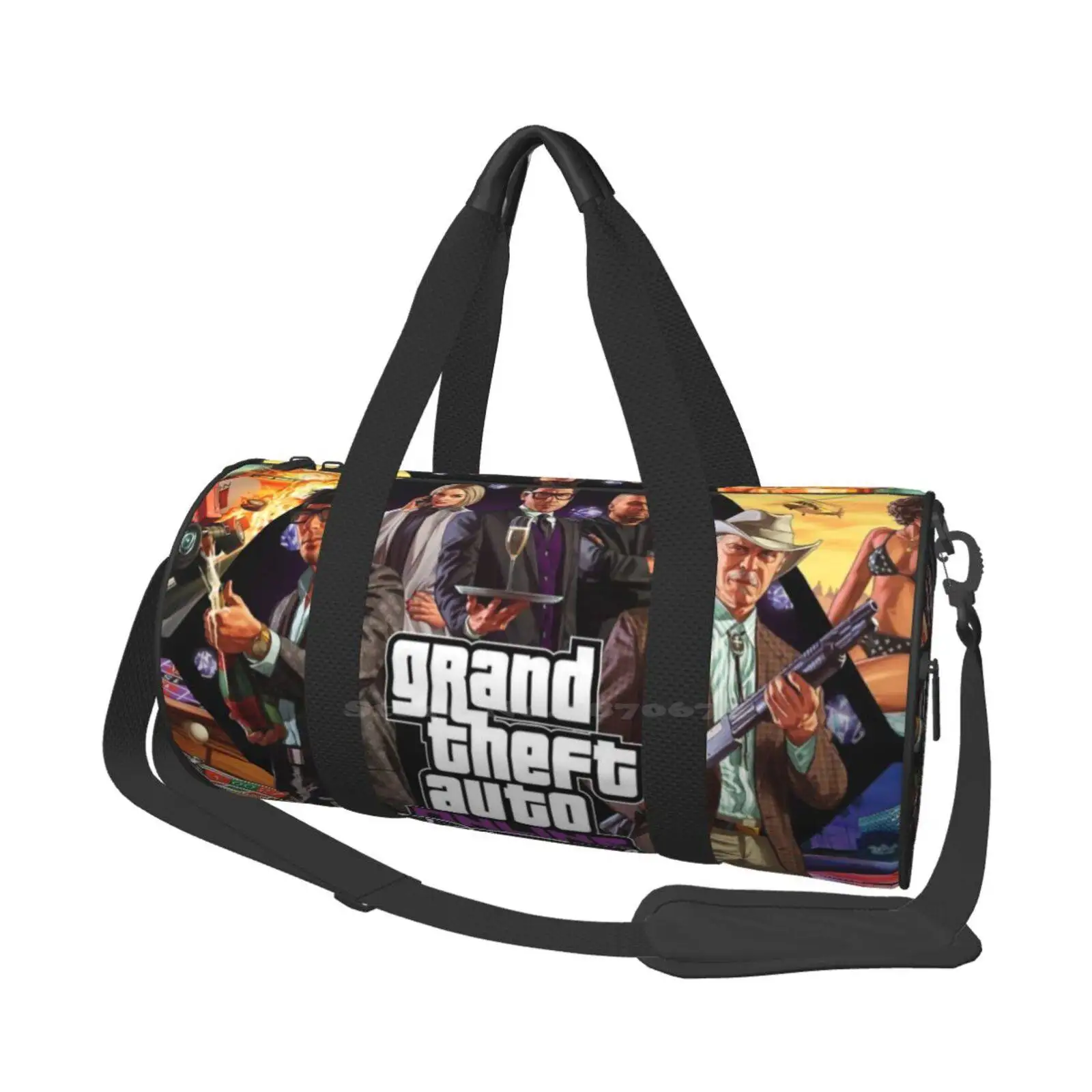 

Grand Theft Auto 5 Diamond Casino & Resort Large-Capacity Shoulder Bag For Shopping Storage Outdoor Gta 5 Gta Grand Theft Auto