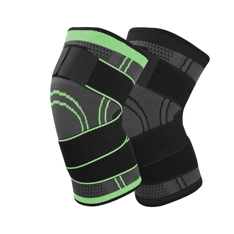 Men Women Sports Knee Support Compression Sleeves Joint Pain Arthritis Relief Running Fitness Elastic Wrap Brace Knee Pads