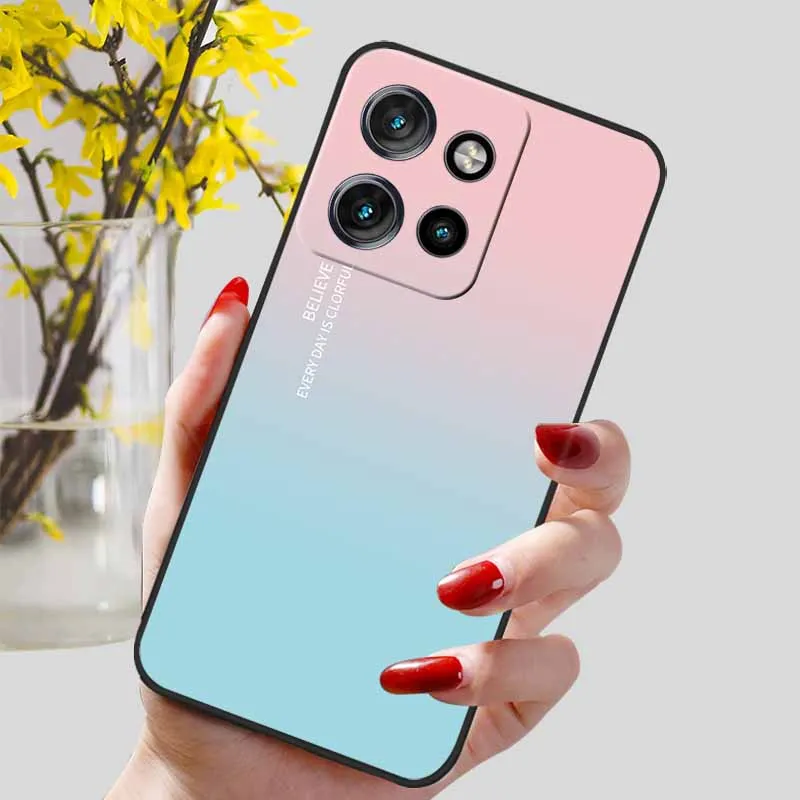 Elegant Marble Design Soft Silicone Phone Case with Protective Black TPU Bumper