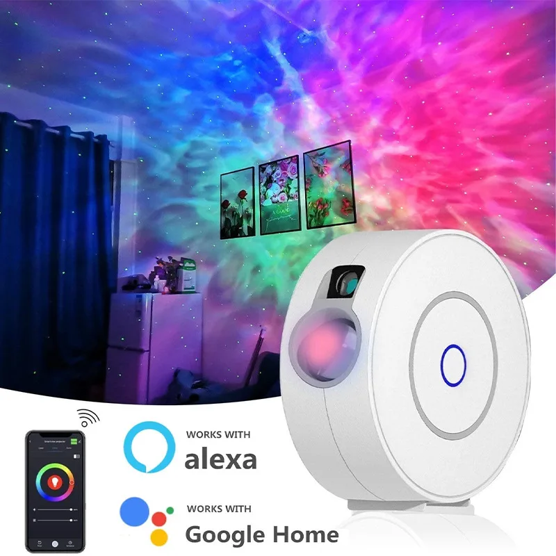 MOES WiFi Home Theater Night Light Projector