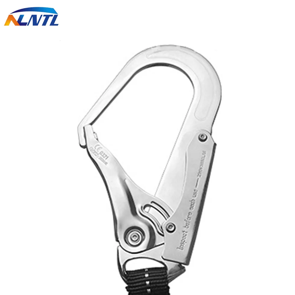 25kn Luft arbeit Sicherheits gurts eil Höhen schutz elastischer Sicherheits gurt mit Haken Anti-Fall-Puffer beutel Sicherheits seil – Detail 4