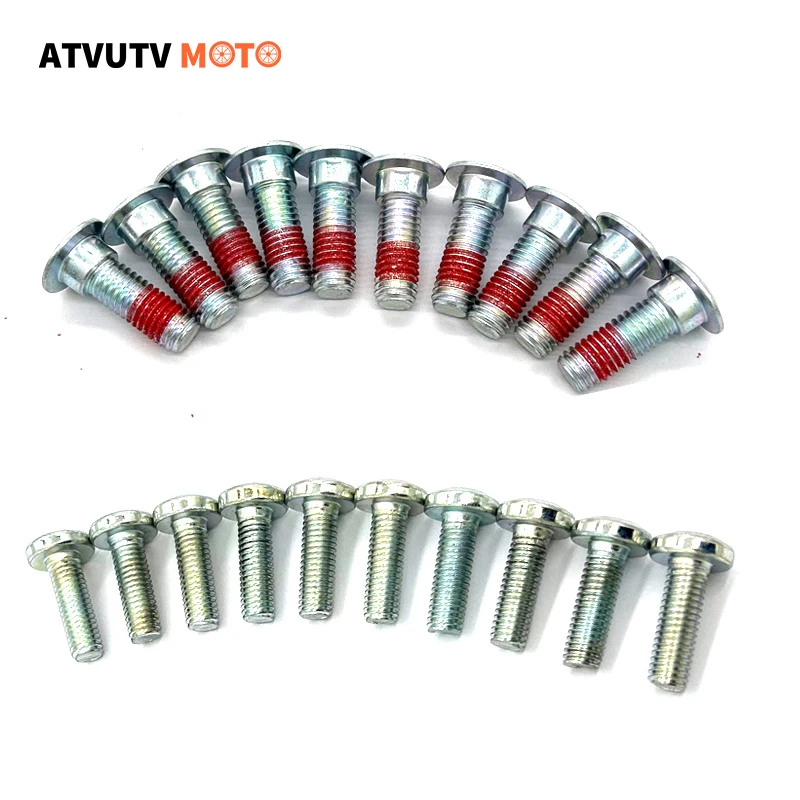

10PCS Universal Motorcycle Brake Disc Rotor Screws Bolts Step/no Step M8X25 Mount Screws Bolts For ATV HONDA YAMAHA
