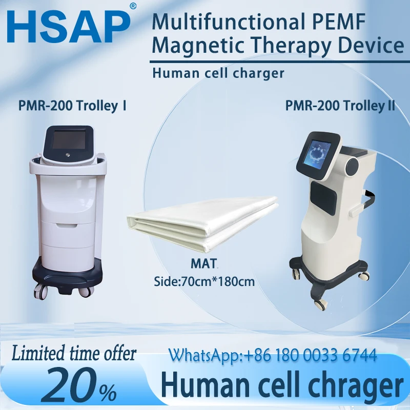 commercial human body pain relief machine multi-functional PEMF Whole body pulse magnetic therapy Improve microcirculation