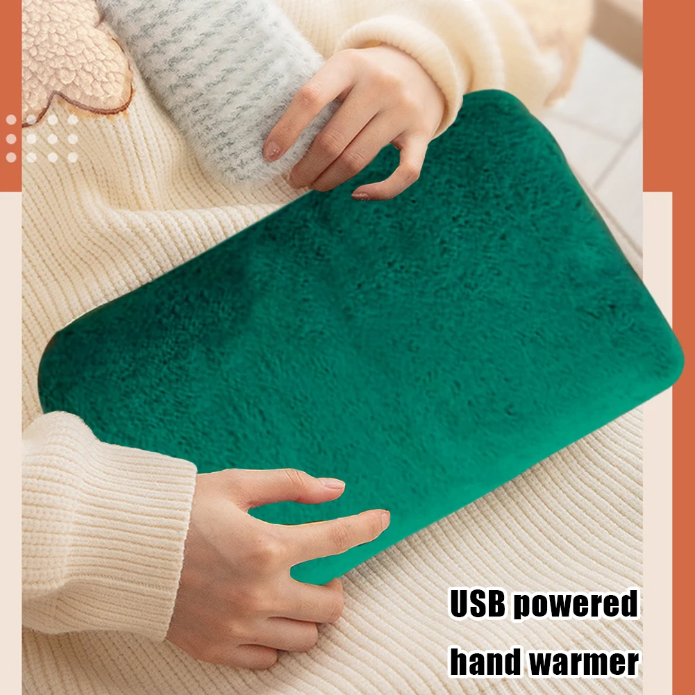 Hand Warmer Electric Heating Pad Flannel Heat Explosion-Proof Warm Bag Winter Sleeping Pillow Pack Reusable Winter Handwarmer