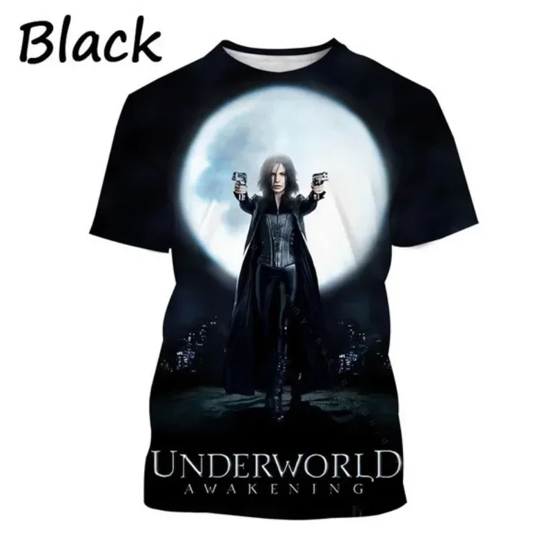 Fashion Personalized Men Clothing Sci-fi Movie Underworld 3D Print