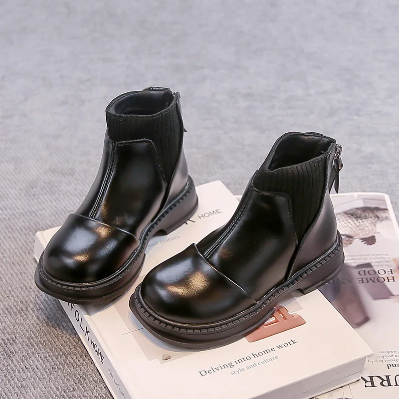 Girls Soft Bottom Anti Slip Boots Autumn Winter