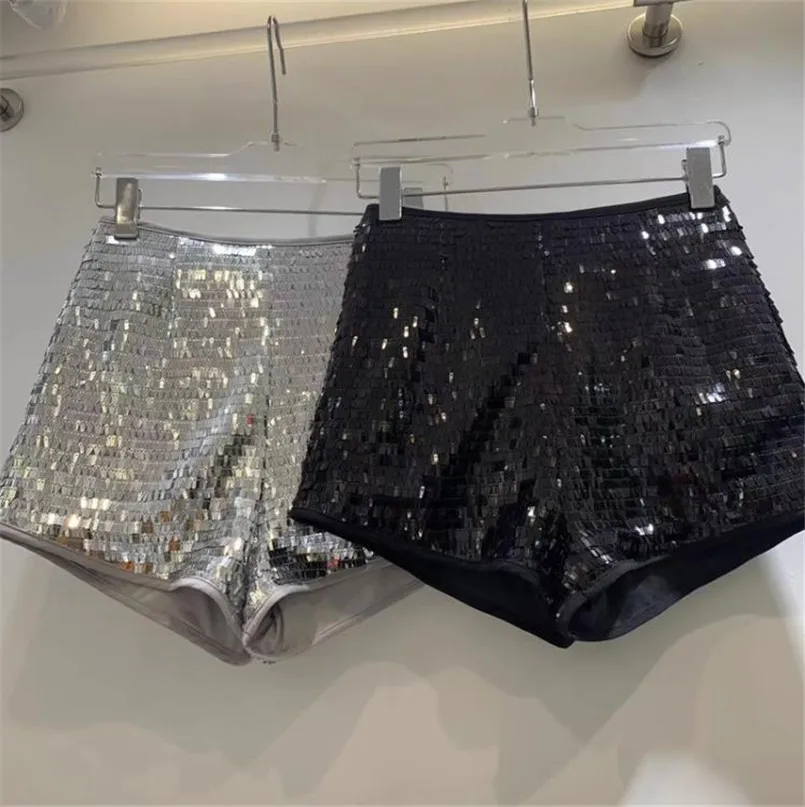 2023-summer-new-shiny-sequins-shorts-for-women-celebrity-style-sexy-shorts-streetwear-female-fashion-clothes-y4053