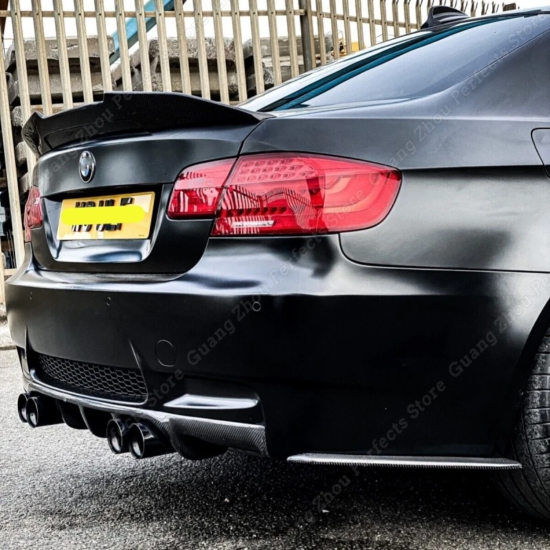 PSM Style Glossy Black ABS Rear Roof Trunk Spoiler Wing for BMW E92