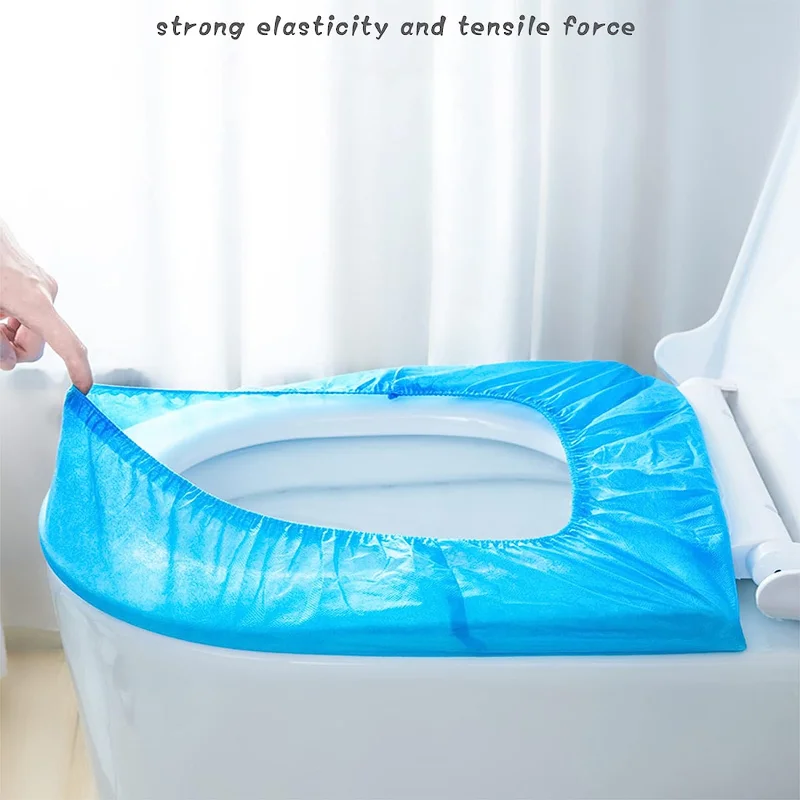10/1PCS Disposable Toilet Seat Cover Protector Portable Camping Travel Waterproof Safety Toilet Seat Pads Bathroom Accessiories