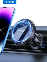 Premium Magnetic Car Phone Mount with Single - Hand Operation and Powerful Magnetism (For Air Vent)