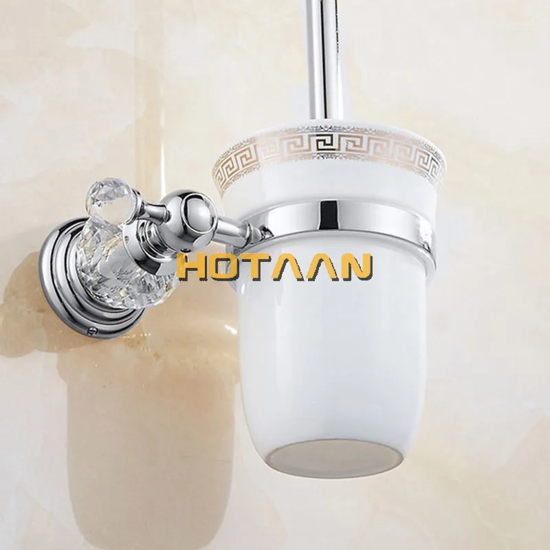 Bathroom Hardware Accessories Bathroom Hardware Set Crystal Silver Bathroom Accessories Set Chrome Polished Brass Bath Hardware Set Wall Mounted Bathroom Products banheiro