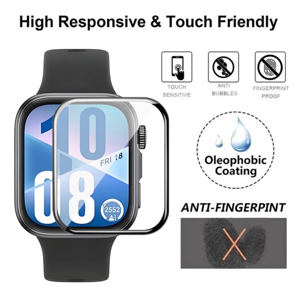 Ultra-HD Full Coverage 3D Curved Screen Protector for Huawei Watch Fit Series