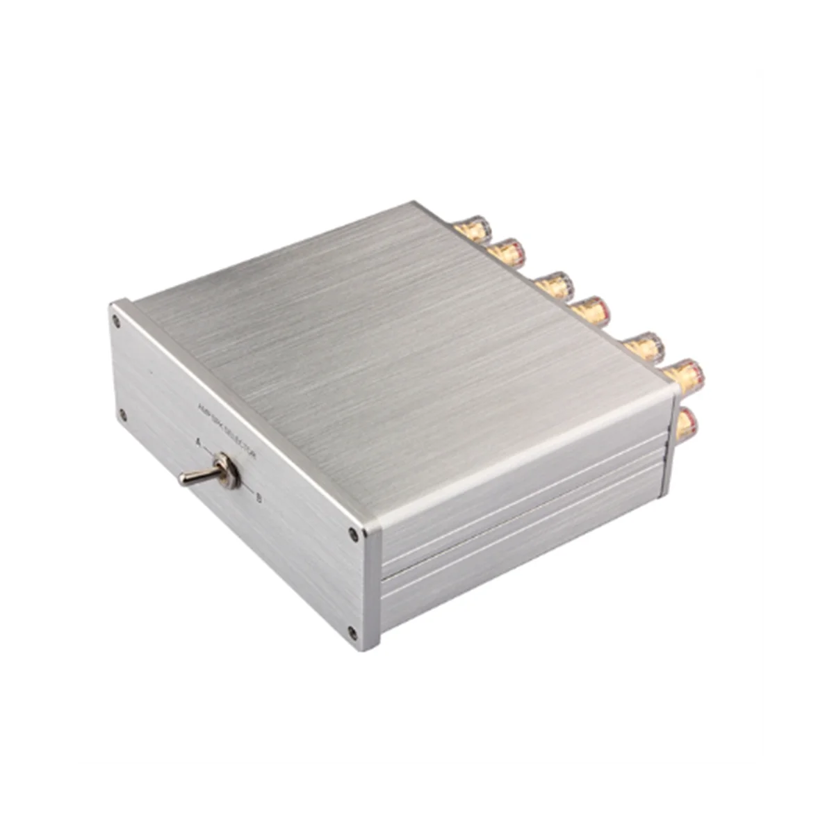 

HIFI без потерь 4 в 1 Out 2 в 1 OUT Hifi стерео RCA аудио источник вход переключатель сигналов переключатель сплиттер переключатель коробка (A)