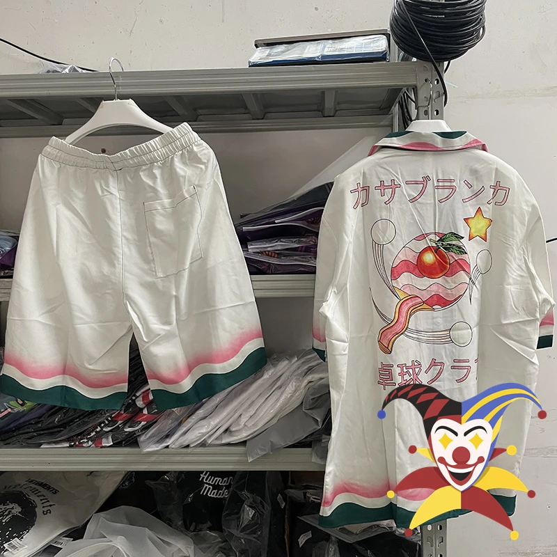 

Table Tennis Printing Set Casablanca Shirt Men Women Hawaiian Shirts Tee