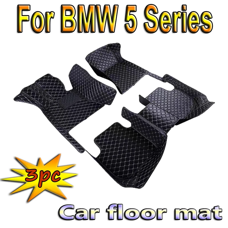 

Custom 3D Car Floor Mats for BMW 5 Series E39 1995-2004 E60 F10 G30 2017-2022 Interior Accessories Carpet Artificial Leather