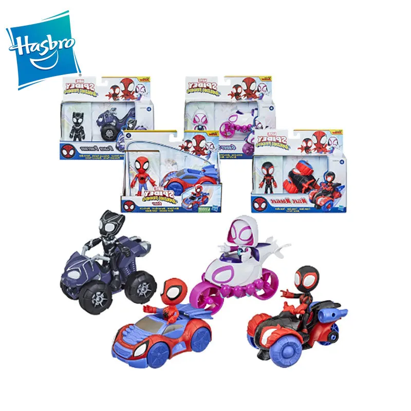 Экшн-фигурка Hasbro Marvel Spidey and His Amazing Friends Человек-паук Майлз Моралес детские игрушки