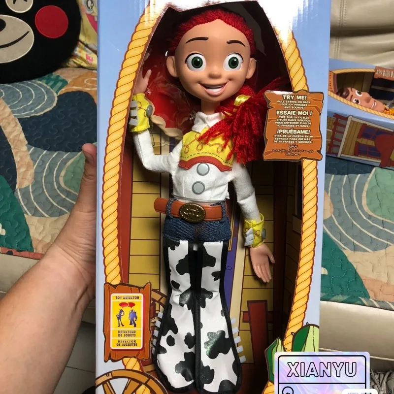 Disney Toy Story 4 Talking Woody Buzz Jessie Rex Figurki