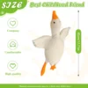 Cute Colorful Big Goose Soft Fluffy Stuffed Stuffed Toy Cuddles Sleeping Partner for Children and Friends Holiday Birthday Gifts 5