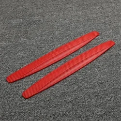 Anti - Collision Car Bumper Protector Strips - 40cm Scratch Guard for Doors and Corners, Set of 2 (Red)