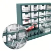 25 Multi-grid Drawer Parts Box Wall-mounted Screw Classification Component Box Tool Case electronic components Storage ToolBox 6