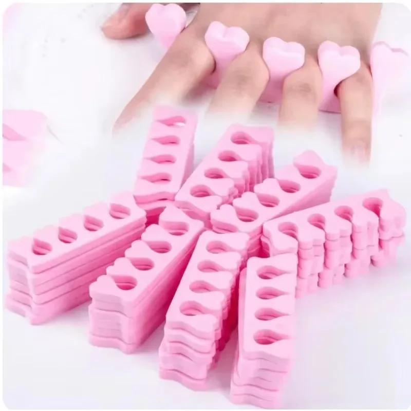 40/100/200pcs/Pack Nail Art Toe Separators Fingers Foots Sponge Soft UV Gel Polish Beauty Tools Manicure Pedicure Pack Nail tool