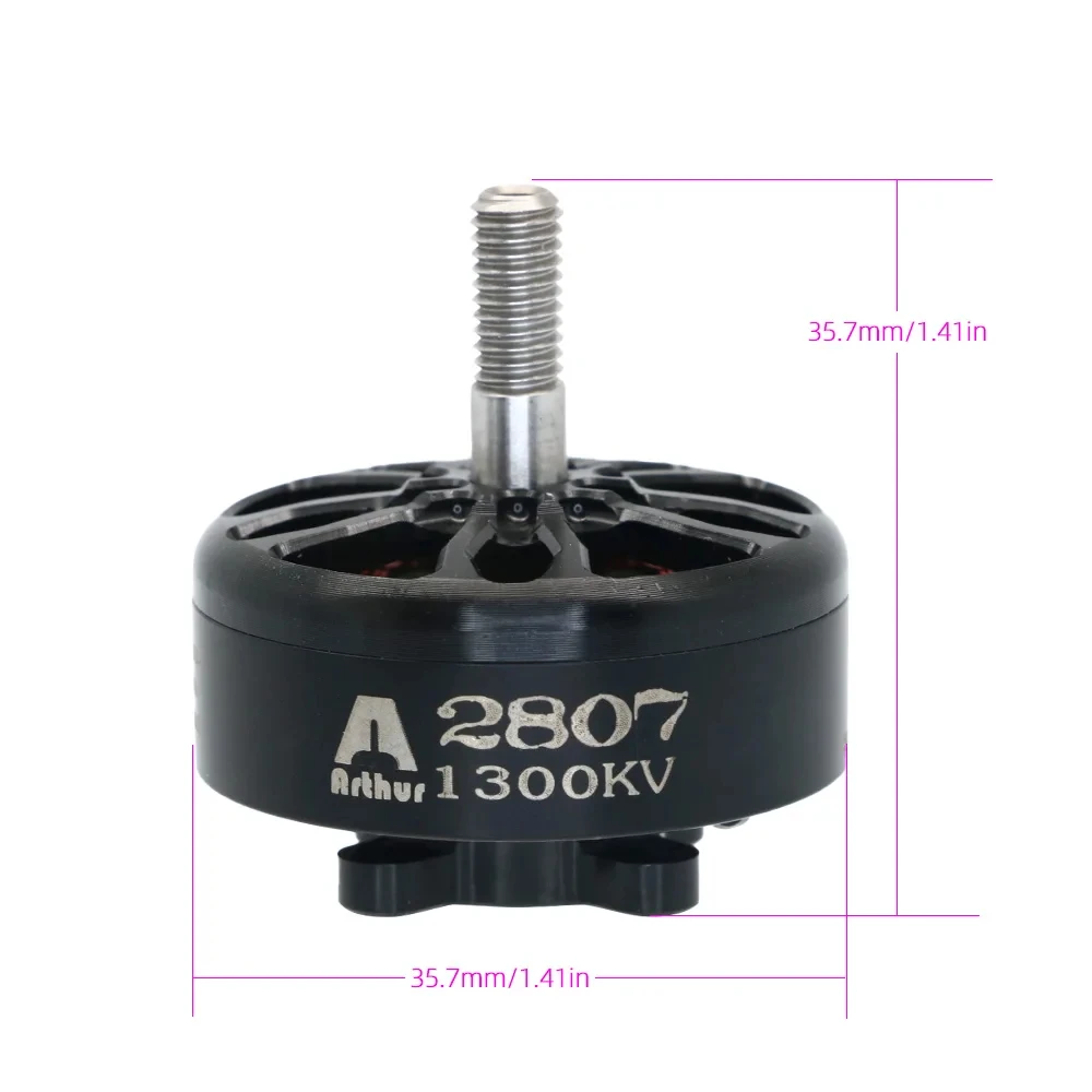 4 шт. FLASHHOBBY A2807 1300KV 6S бесщеточный двигатель для 7-дюймового FPV фристайла дальнего действия дрона DIY Запчасти thumbnail 2