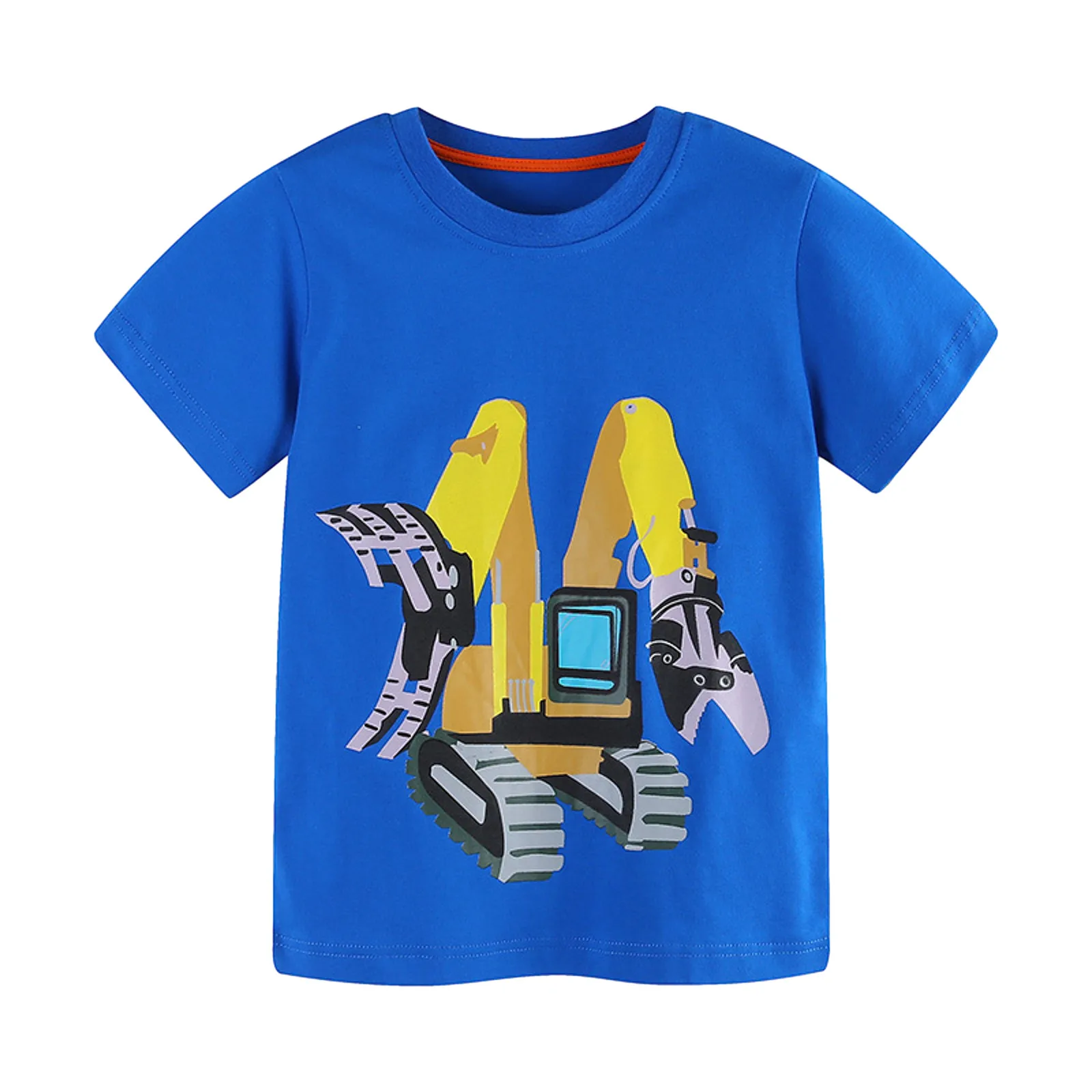 

Summer Toddler Boys Girls Short Sleeve Cartoon Prints T Shirt Tops Clothes