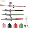 Airbrush Nail Kit Airbrush for Nails Cake Crafts Air Brush Nail Art Paint Replacement Cup Airbrush Gun Manicure Accessories K5 1