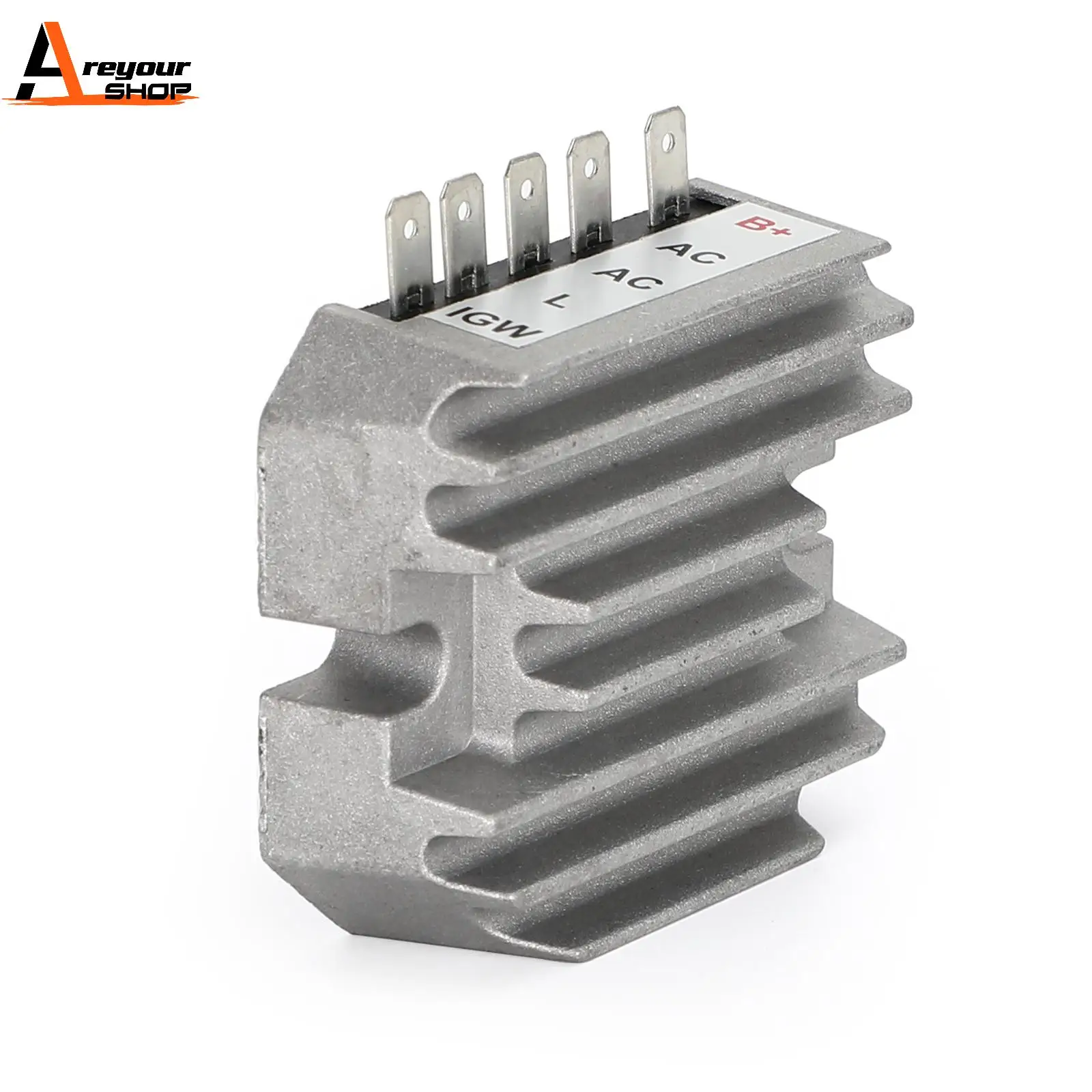 

Areyourshop Voltage Rectifier Regulator For John Deere Commercial Mower F915 AM101406 MIA881279 Motor Parts