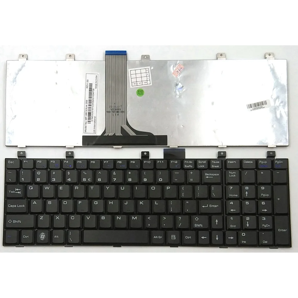 

New US laptop keyboard for MSI MS-1681 MS-1682 MS-1683 MS-1688 MS-1715 MS-1716 MS-1718 MS-1719 MS-1731 MS-1734