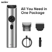 Sejoy Men's Hair Clippers Professional Trimmers USB Cordless Electric Beard Cutting Machine Trimmer Haircut Grooming Kit 1