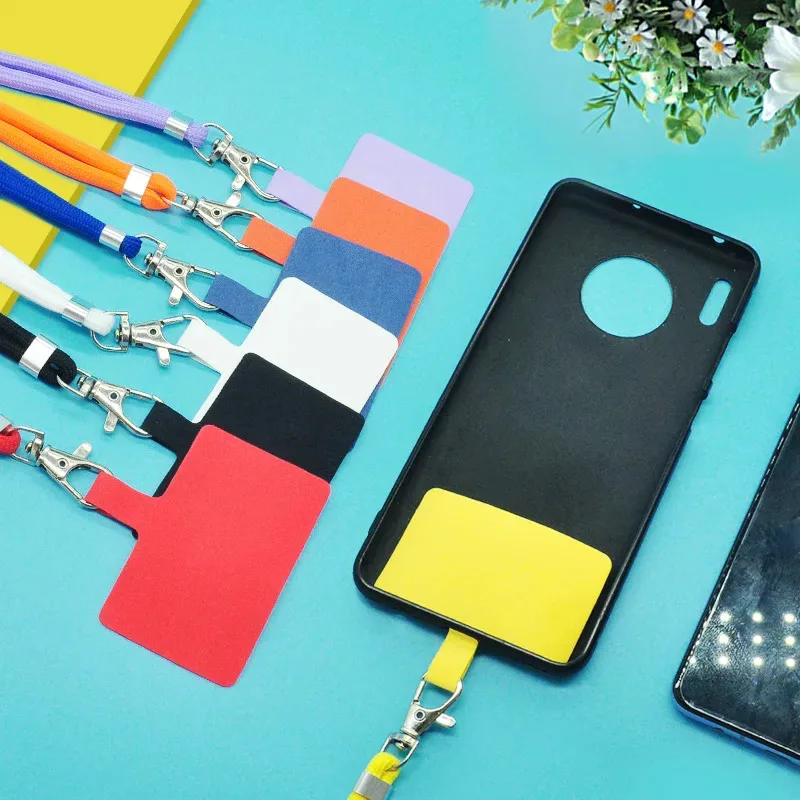 1/3 pcs Crossbody Phone Lanyards with Patch Adjustable Mobile Phone Strap Lanyard Neck Rope for Cell Phone Hanging Cord Strap