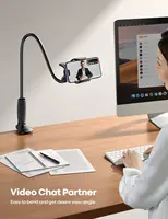 Lazy mobile phone holder bedside bed with multifunction live catch up drama desktop universal hose creative clip holder - Image 3