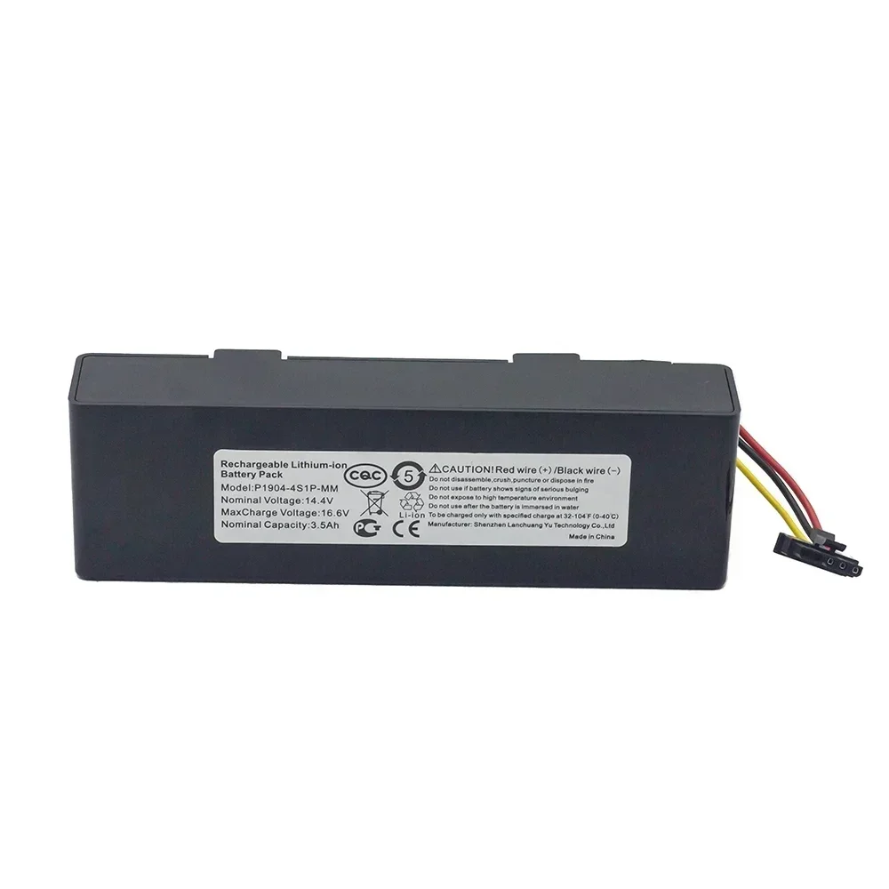 14,8 V 9800 mAh Staubsauger-Akku für Xiaomi 2S Mijia STYTJ02YM, wiederaufladbarer Akku für Kehr- und Wischroboter und für HaierJX37 – Detail 5