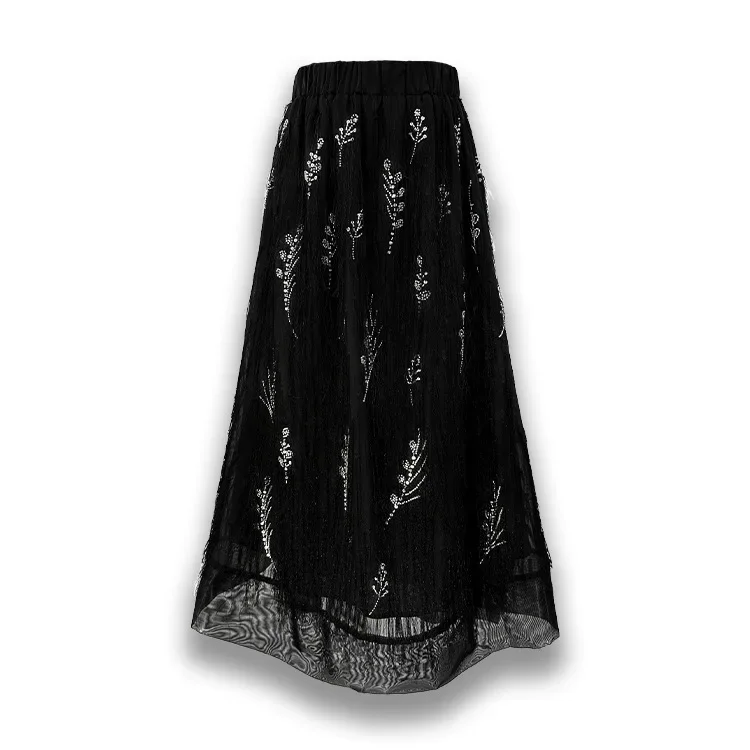 2024 Women's Skirt Set Vestidos De Fiesta Elegantes 2024 Vestidos Elegantes Para Mujeres Long Dress Set Heavy Industry Senior