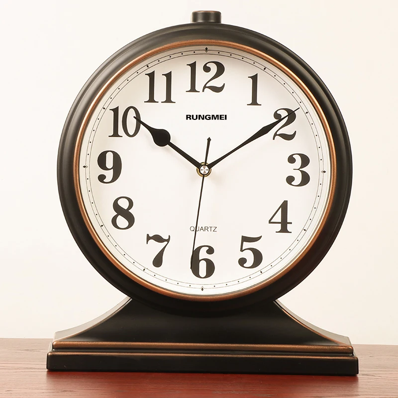 Digital Clock Table Clock Digital Desk Clock Digital Table Clock Large Desk Clock Silent Watch Retro Creative Living Room Antique Table Clock Desktop Bedroom