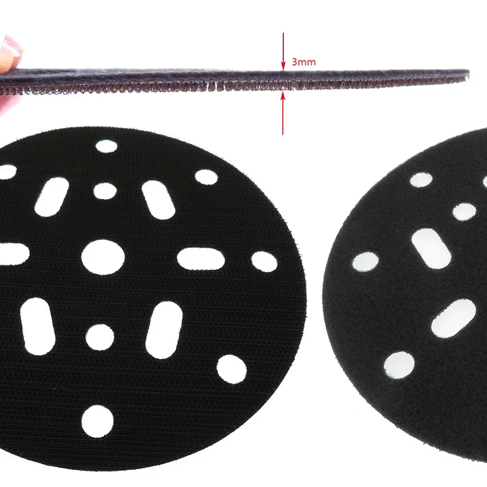 Garden Protection Disc Back-up Flocking Power Tool Parts Protecting Pad Sanding Discs Clean Work Workshop Black
