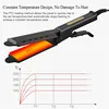 Wide Plate Flat Iron Professional Titanium Alloy Hair Straightener Temperature Adjustable Straightening Venting Styling Tool 2