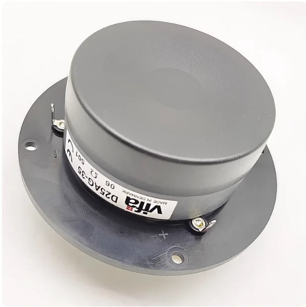 2PCS 2개 VIFA D25AG-35-06 4인치 고성능 HiFi 홈 오디오 알루미늄 멤브레인 트위터 스피커 유닛