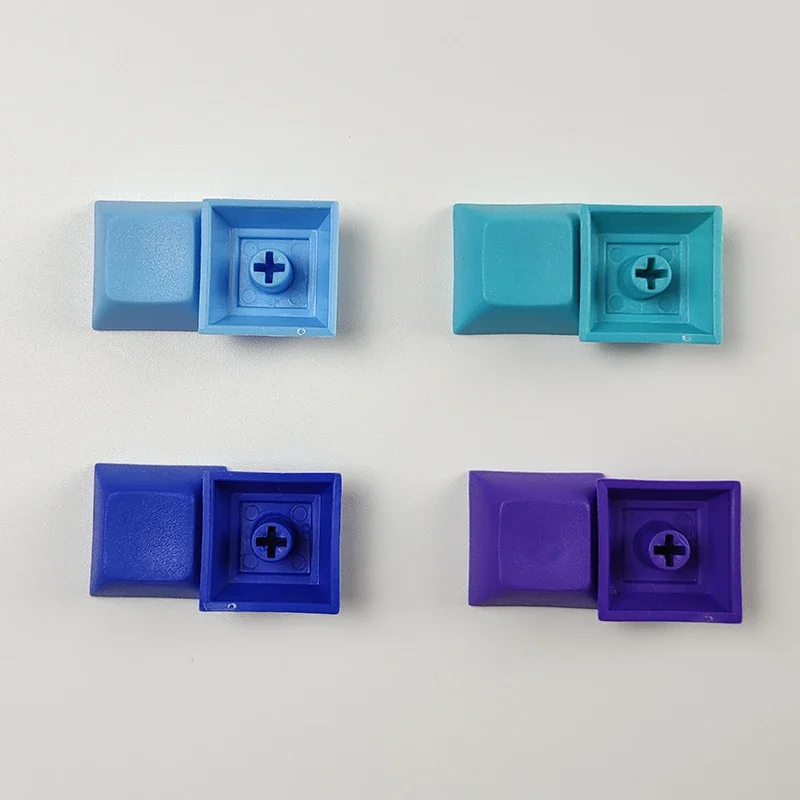 Dsa Altura 1u Keycap Pbt em Branco Cor Misturada Preto Branco Vermelho Cinza Roxo Azul Adequado para Teclado Mecânico mx Jogadores Personalizados - Imagem 3