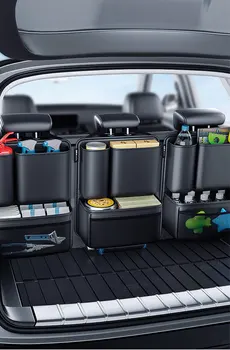 Car Trunk Leatherette Storage Bag 8