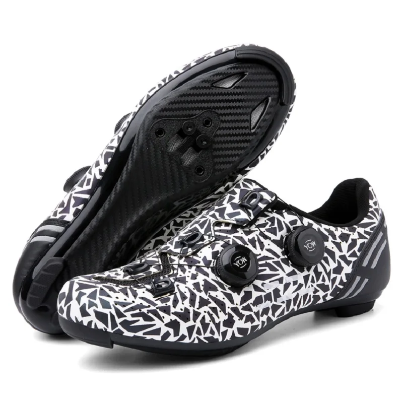 Chaussures De Cyclisme VTT/route Plates Homme - Taille 38 à 47 - Multitailles - Neuf Avec Léger Défaut