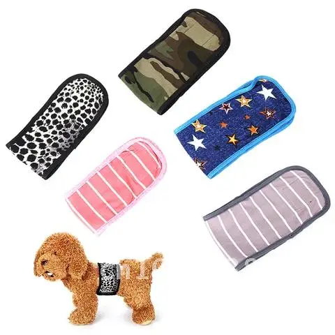

New Cotton Dog Physiological Pant 1Pcs Pet Belly Band Diaper Pant Puppy Underwear Wrap Clothing Soft Cozy Breathable For Dogs
