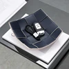 Advanced Sense Woven Leather Tray Porch Key Tray Desktop Remote Control Lipstick Cosmetics Storage Box 3
