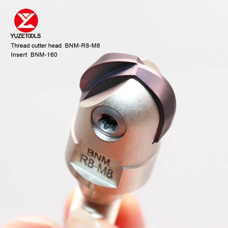 CNCModularTypeScrewedConnectionMillingCutterBNMR8M8Thread