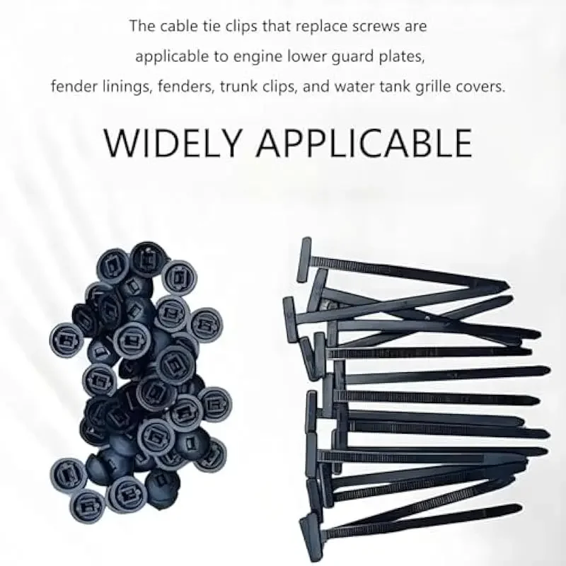 Nylon Universal Cable Ties for Car Repair and Organization